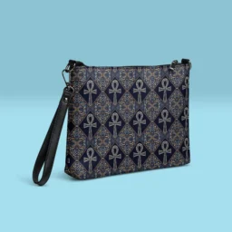 Ankh Tapestry Crossbody Bag - Versatile Style, Hands-Free Convenience - Image 3