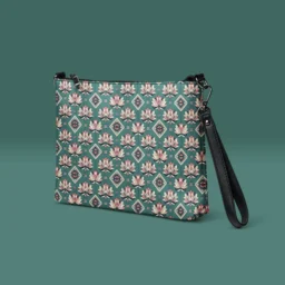 Lotus Blossom Crossbody Bag - Elegant and Versatile - Image 5