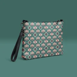 Lotus Blossom Crossbody Bag - Elegant and Versatile - Image 4