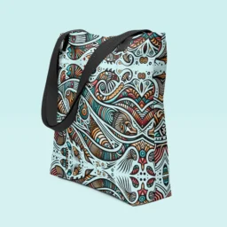 River Motion Tote Bag - Carry Your World with Style - Image 3