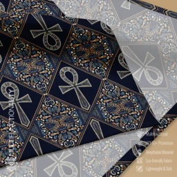 Ankh Symbol All-Over Print Bandana - Image 4