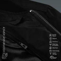 Eco Chic Premium Recycled Bomber Jacket - Image 6