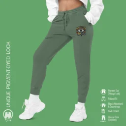 Effortless Style | Women’s Pigment-Dyed Sweatpants - Image 3