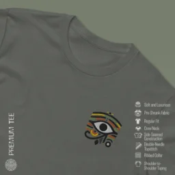 "Eye of Horus" Premium Women's T-Shirt - Image 4