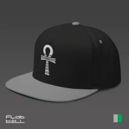 Minimal Ankh Flat Bill Cap - Image 9