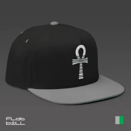 Minimal Ankh Flat Bill Cap - Image 10