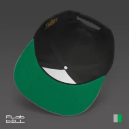 High-Profile Flat Bill Cap - Eye of Horus Design - Image 14