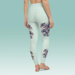 Mystical Dragon All Over Print Yoga Leggings - Image 6