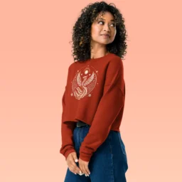 Phoenix Crop Sweatshirt – Mythical Comfort - Image 8