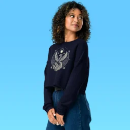 Phoenix Crop Sweatshirt – Mythical Comfort - Image 5