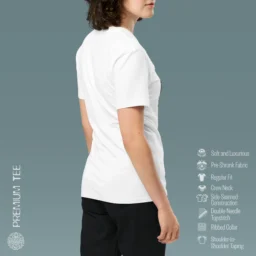 Women's Luxurious Cotton Tee - Timeless Comfort and Style - Image 3