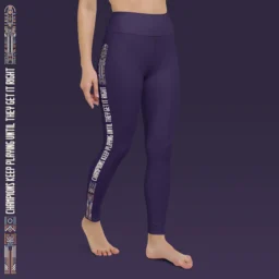 Artistic Yoga Leggings - Image 4