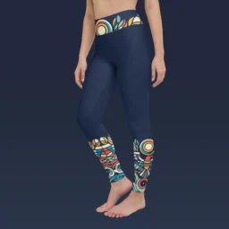 Dynamic Artistry Yoga Leggings – Elevate Your Workout - Image 5