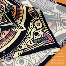 Mystic Vision All-Over Print Bandana - Image 6