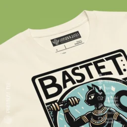 Women premium t-shirt Bastet Champion of the ages - Image 8