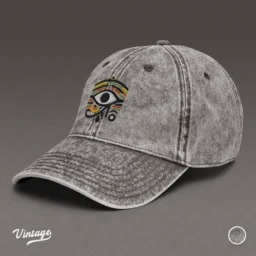 Eternal Eye Vintage Cotton Twill Cap - Image 9