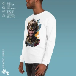 Sun Wukong Men’s Long Sleeve Shirt - Image 16