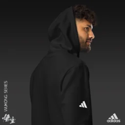 Sun Wukong Mythic Power adidas Fleece Hoodie - Image 3