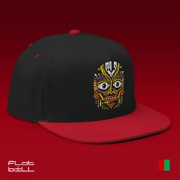 Tribal Spirit Flat Bill Cap - Image 17