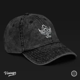 Vintage Cotton Twill Cap – Symbolisma Logo Edition - Image 3